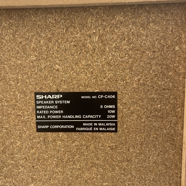 Sharp CD-C406 Mini Audio System for sale online | eBay