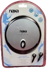 CD NAXA NPC-319 SLIM PORTABLE COMPACT DISC CD PLAYER NIB SEALED VINTAGE