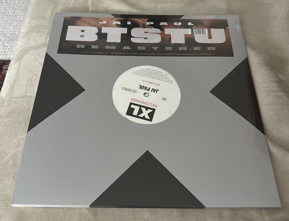 JAI PAUL　BTSTU remastered　XL Recordings Sealed 12