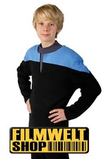 STAR TREK Voyager Uniform - deluxe - blau - NEU - M