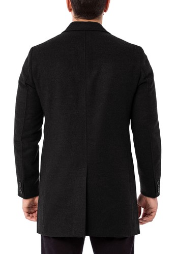 Redbridge Herren Trenchcoat Mantel lange Jacke Business-Jacke Übergangsjacke - 第 10/45 張圖片