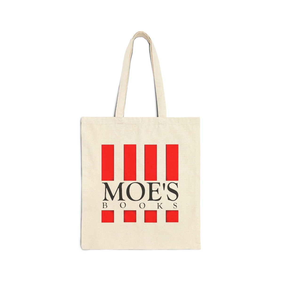 Moe's Books Berkley Bookstore Cotton Canvas Tote Bag