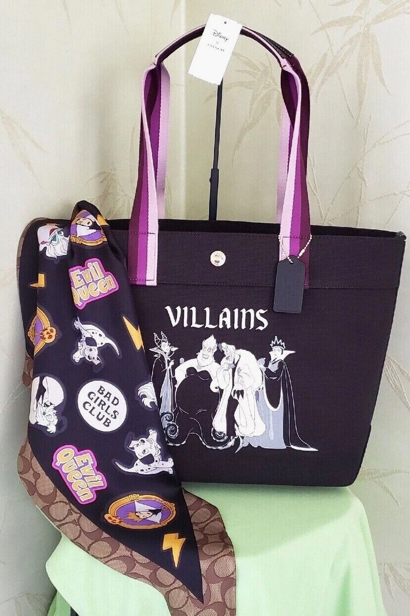 Coach Disney Villains Motif Tote