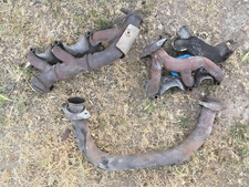 Oem 1986-87 Turbo Buick Grand National 3.8 Exhaust Manifolds - W Crossover Pipe Oem 1986-87 Turbo Buick Grand National 3.8 Exhaust Manifolds - W Crossover Pipe