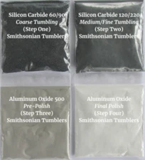 Smithsonian Tumbler refill kit, Grit & Polish Rock Tumbling Media