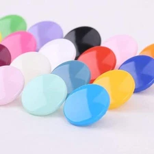 KAM Plastic Snaps 200 PCS Size 20 T5 Resin Snaps for Clothing and Crafts