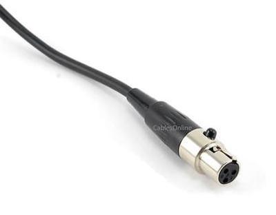 Filo 6 Mm Cavo Microfono CablesOnline 6 Piedi - , Per Uso Professionale Mini XLR Femmina A XLR Maschio - Foto 2