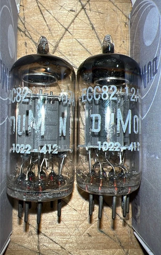 2本 ムラード ECC82 12AU7 BVA ブリマー UK 新品? 未使用? Amazon | 12AU7 Mullard 真空管 リイシュー Reissue [並行輸入品