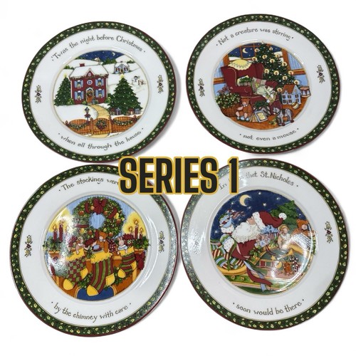 Portmeirion Studio A Christmas Story Juego Completo de 16 Platos de Cena Serie 1-4 - Imagen 2 de 9