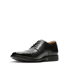 Mens Tilden Cap Oxford, Black Leather, 11 W U...