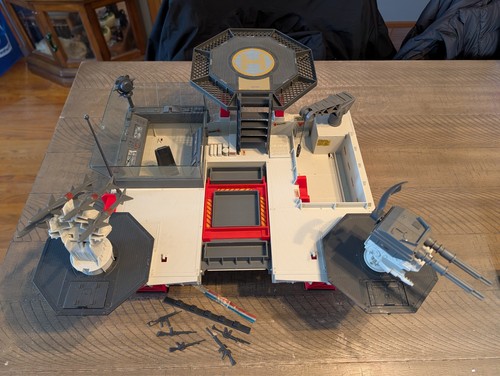Vintage 1985 GI Joe Tactical Battle Platform - Complete - Full Weapon ...