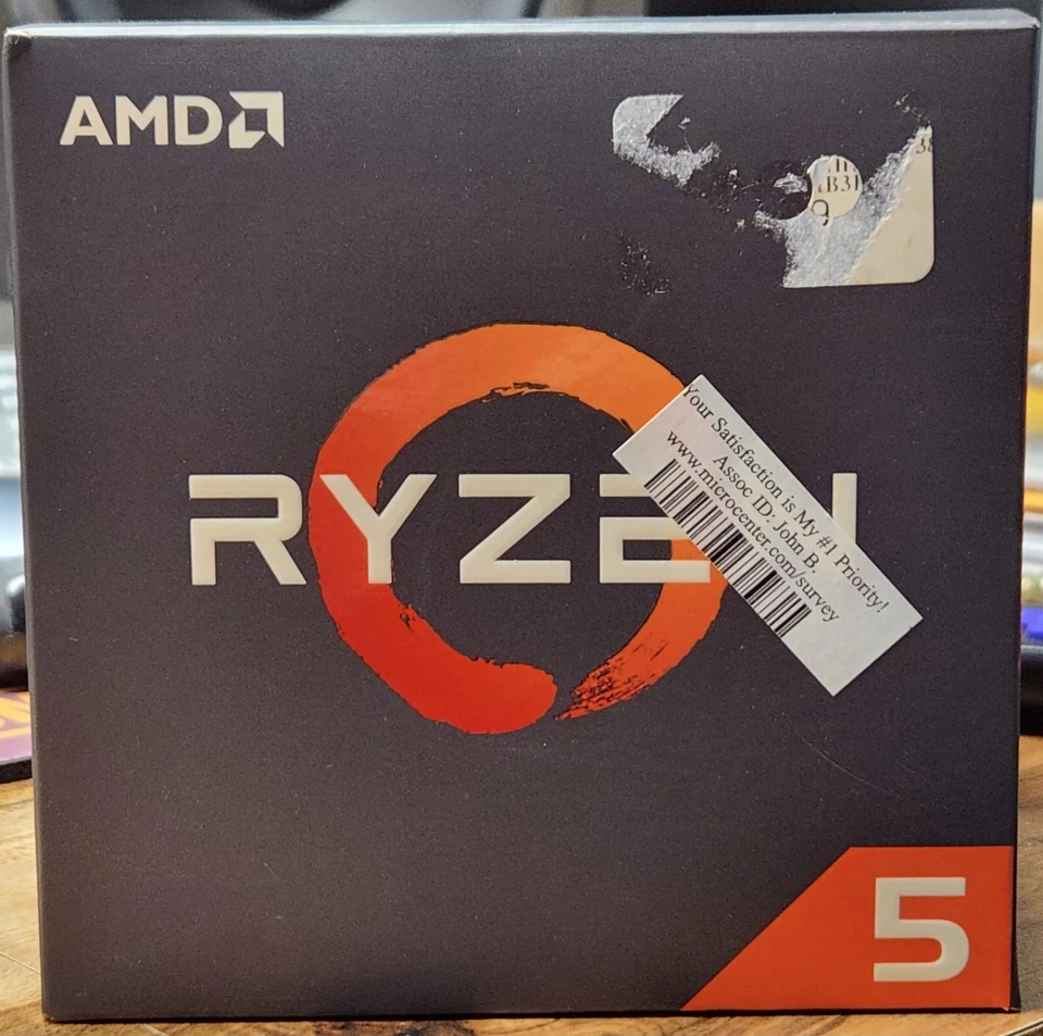 AMD Ryzen 5 2600X 6-Core 12 Thread Desktop Processor Socket AM4 with Cooler - Image 2 of 4