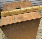 VTG Coleman Model 228E Big Hat Lantern W/ Wood Storage Box USA 07 59 Camping — photo 7