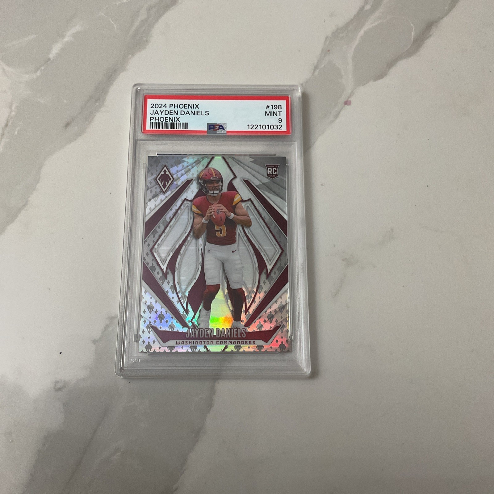 2024 Panini Phoenix - Rookies Jayden Daniels #198 Phoenix /399 (RC)