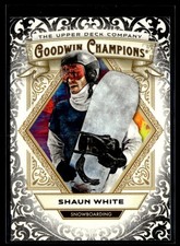 2025 Upper Deck Goodwin Champions Glossy Black #16 Shaun White