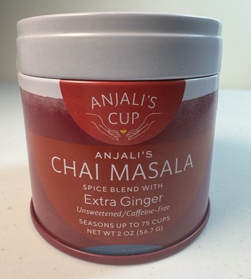 Anjali s Cup Chai Masala | Spice Blend with Extra Ginger | Exp - 4/10/2026