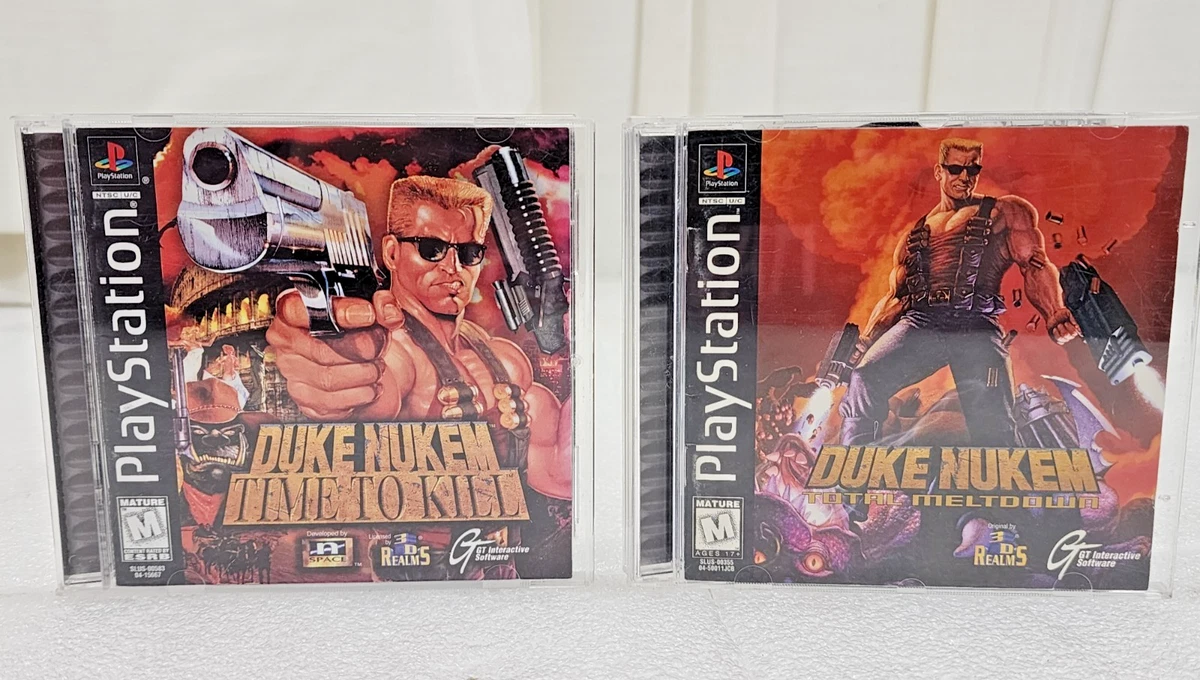 Duke Nukem – Pack Complet Sur Playstation PS1 Et PS2
