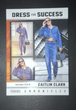 2025 Panini Caitlin Clark Chronicled - Dress For Success Caitlin Clark #65