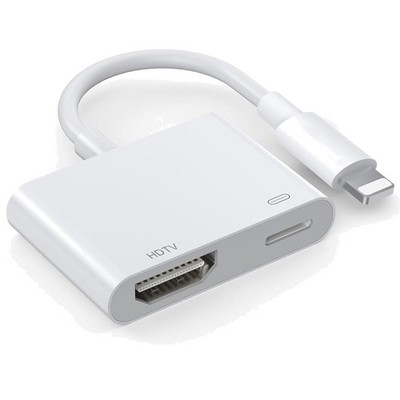Kompakter HDTV Adapter für iPhone - MFi  & HDMI 1080P hochauflösend