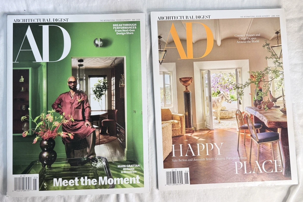 Home & Garden Architectural Digest Magazines in English for sale