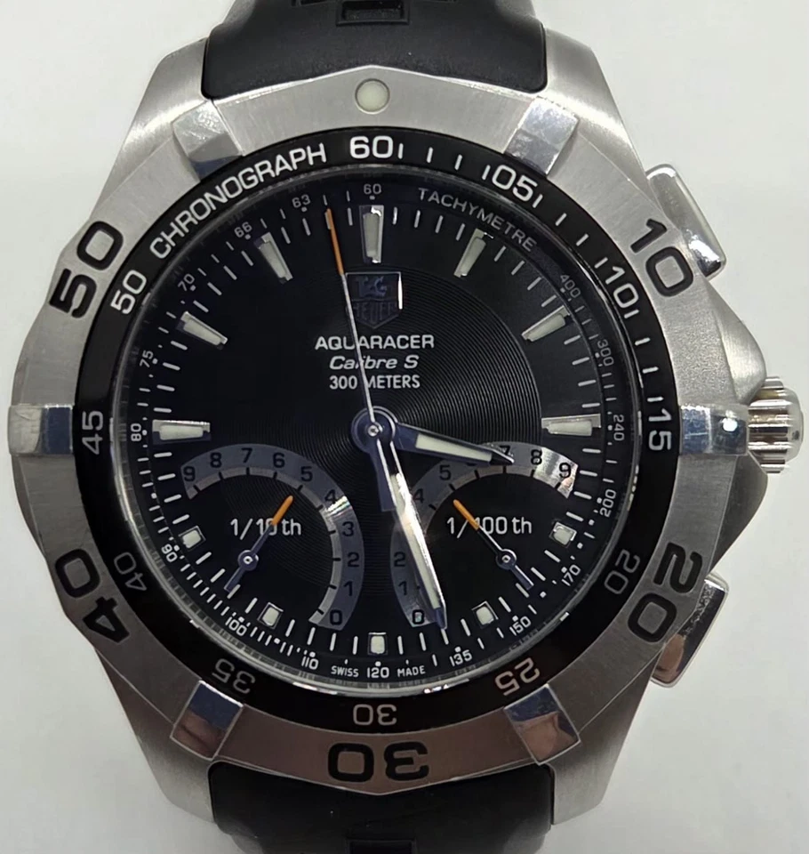 Tag Heuer Aquaracer 300m Calibre S Men's 43mm Swiss Watch - Image 2 of 4