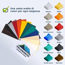 TELO PVC 650 gr/mq occhiellato rinforzato misura  7 x 7 mt