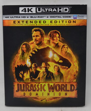 Jurassic World Dominion - 4K Ultra HD + Blu-ray + Digital - STILL SEALED!