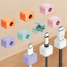 10 Pack Cord Organizer, Magnetic Cable Management, Cord Holder for Desk,