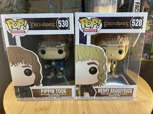 Funko POP! Lord Of The Rings Pippin Took #530 & Merry Brandybuck #528