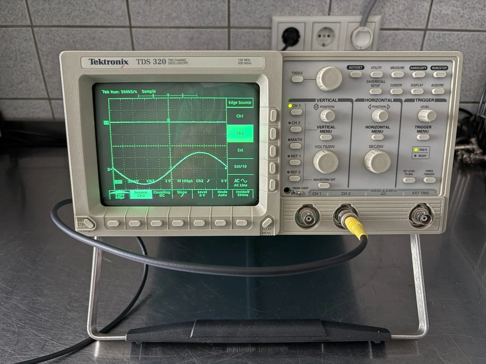 Tektronix TDS320 Oszilloskop 100MHz 6Monate Garantie - Bild 2 von 4