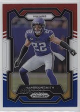 2023 Panini Prizm Red White & Blue Prizm Harrison Smith #192 00em