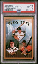 1999 TOPPS J.HAIRSTON JR. #426 M.CUDDYER/M.DEROSA PSA 10
