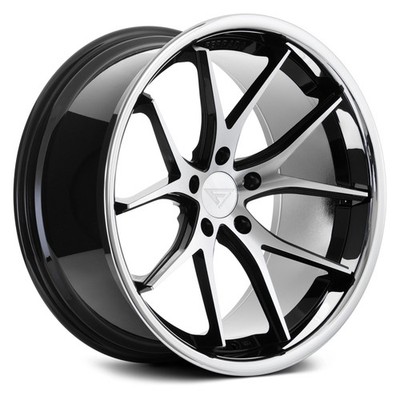 Ferrada FR2 Wheel 22x10.5 (35, 5x108, 63.5) Black Single Rim