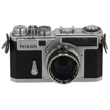 Nikon SP Rangefinder Camera w/ NIKKOR 50mm f/1.4 Lens from Japan Used H0526