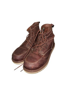KEEN Men\'s Brown Leather Lace-Up Work Boots Men main image 2