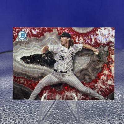 2025 Bowman Hagen Smith case hit red Crystalized  4/5 #BWC-5 White Sox prospect