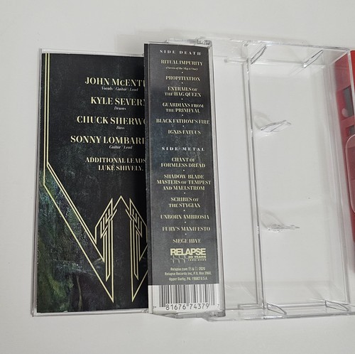 Incantation Sect Of Vile Divinities Rare Red Cassette Tape - Picture 7 of 10