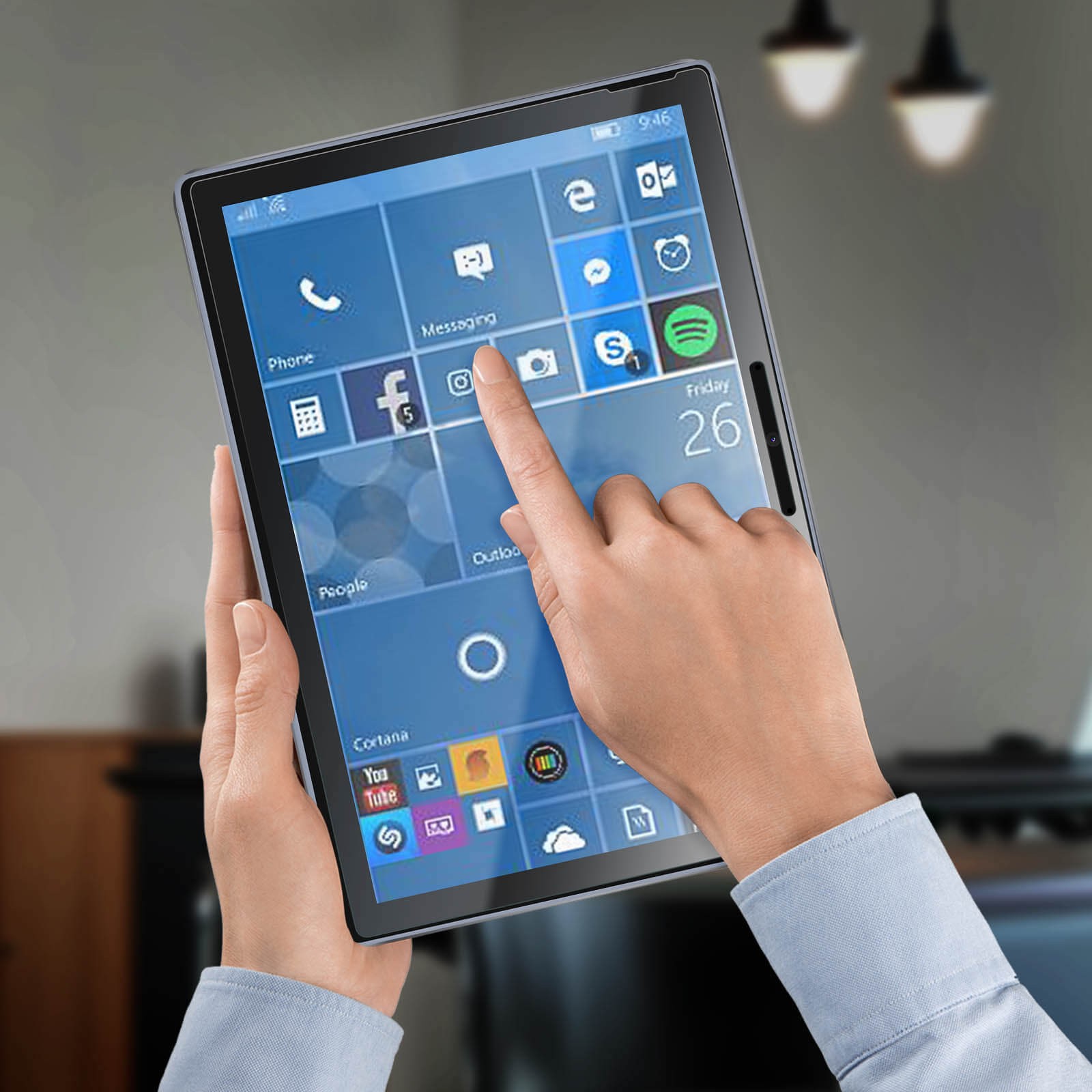 Verre trempé Microsoft Surface Pro 7 transparent pour travailler partout
