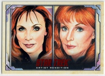 Women of Star Trek A&I - Artist Rendition Insert Red - AR6 Beverly Crusher 47/50