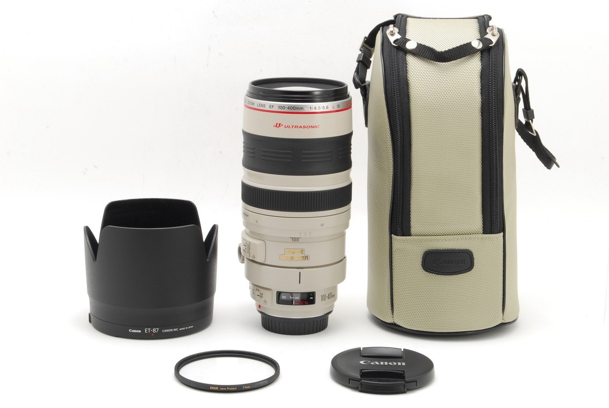 TOP MINT /Case] Canon EF 100-400mm f4.5-5.6 L IS USM