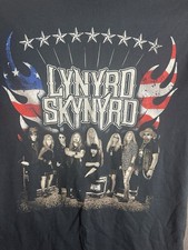 Lynyrd Skynyrd Farewell tour concert USA 2018-2019 Adult Small Black