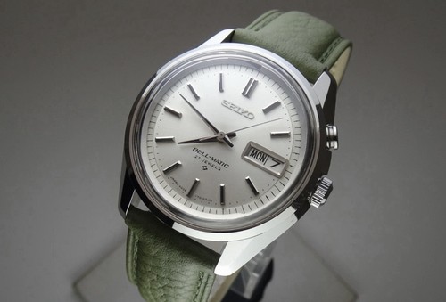 [Near Mint]  1967  SEIKO BELL-MATIC WEEKDATER 4006-7010 27Jewels Automatic. USA