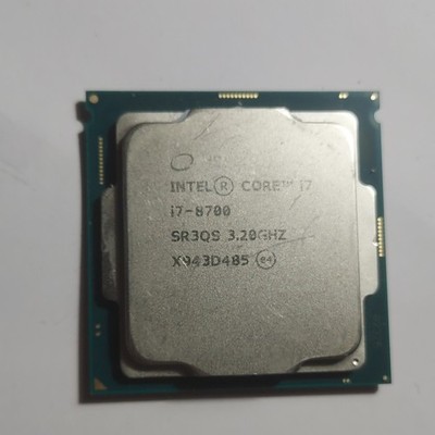 Intel Core i7 8th Gen. i7-8700 3.20GHz CPU Processor SR3QS Intel Core i7-8700