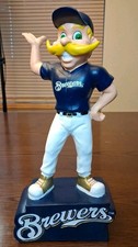 MILWAUKEE BREWERS BERNIE BREWER  Mascot Statue Figurine Limited Edition 12' MLB