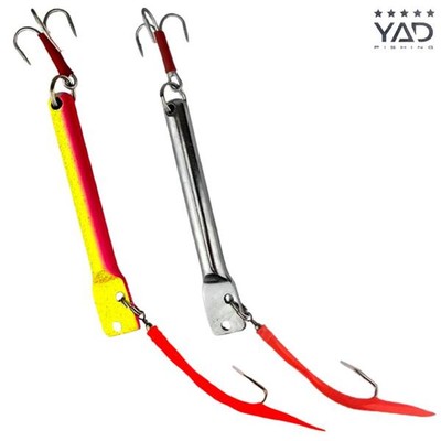 YAD Viking Storm Pilker 200-600g Metall Gummimakk Dorsch Heilbutt Meeresköder