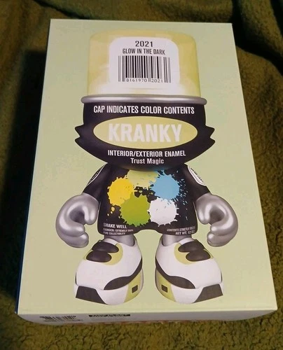 Superplastic Superkranky KRANKY Glow in the Dark Green by Sket One 8" Figure