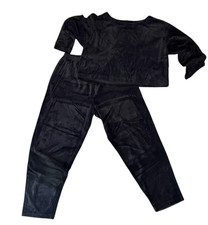 VTG Victoria  s Secret Gold Label Velour Tracksuit 90s Y2K Streetwear Sz M