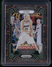2024 Panini Prizm Monopoly WNBA #12 Lauren Jackson Classic Icons Red Prizm