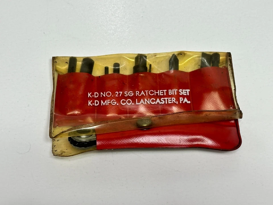 KD Tools EUA nº. 27 RATCHETING 1/4” conjunto de ferramentas porca de broca, completo - Imagem 2 de 4