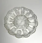 Anchor Hocking 1950s Deviled Egg Plate 10” Clear Glass — Vintage MCM